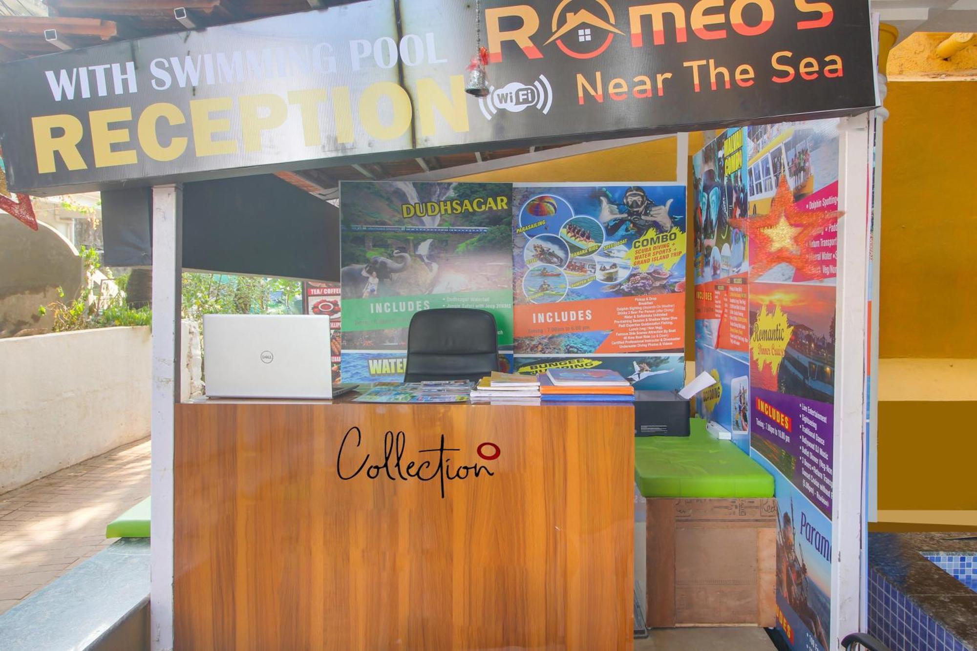 Collection O Romeos Place Baga Beach Hotel กาลังกูติ ภายนอก รูปภาพ