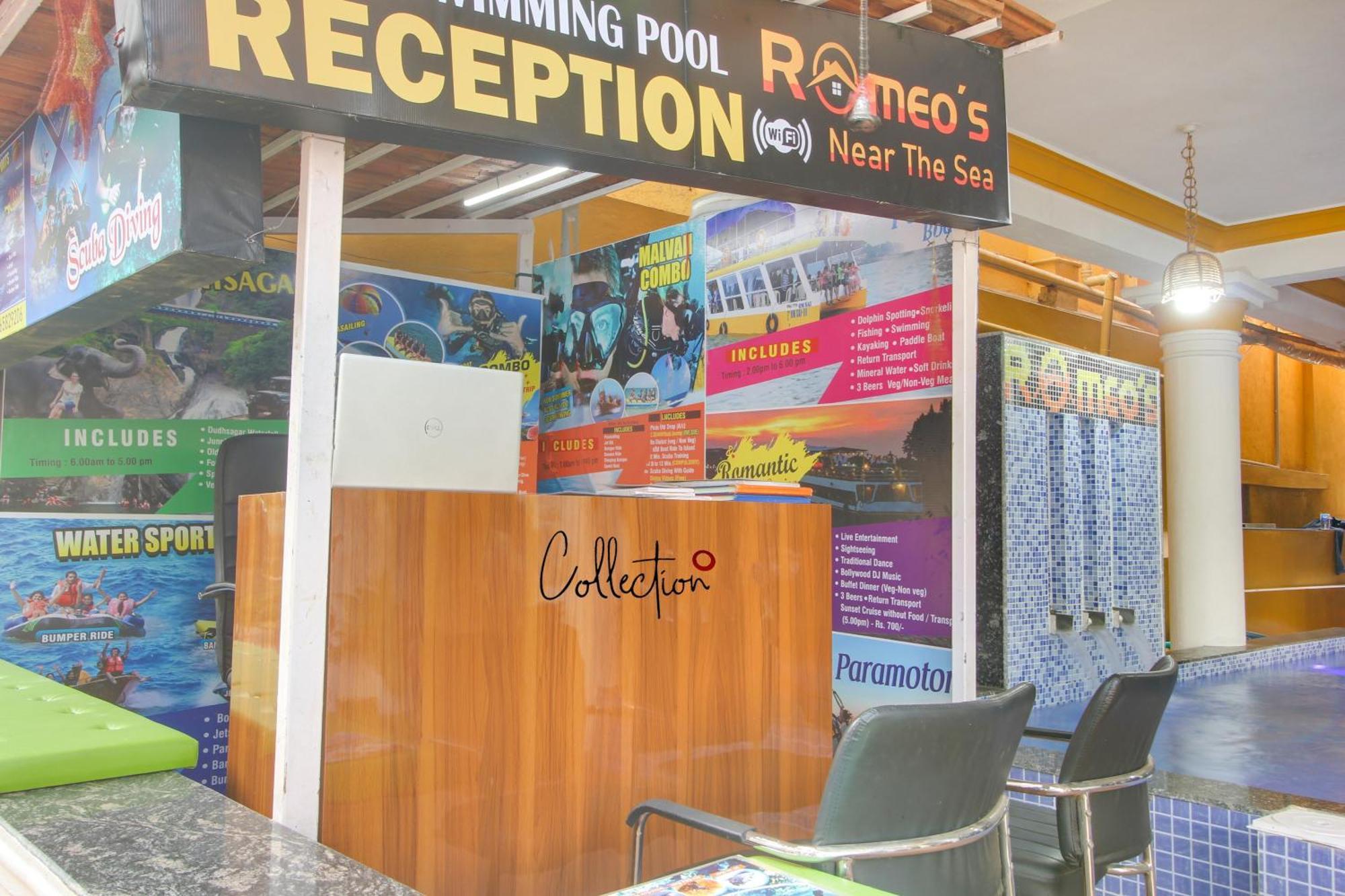 Collection O Romeos Place Baga Beach Hotel กาลังกูติ ภายนอก รูปภาพ